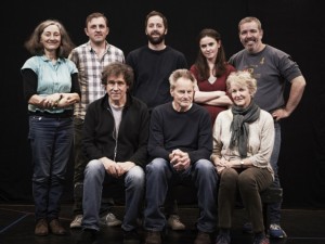 Sam Shepard and the cast of A Particle of Dread